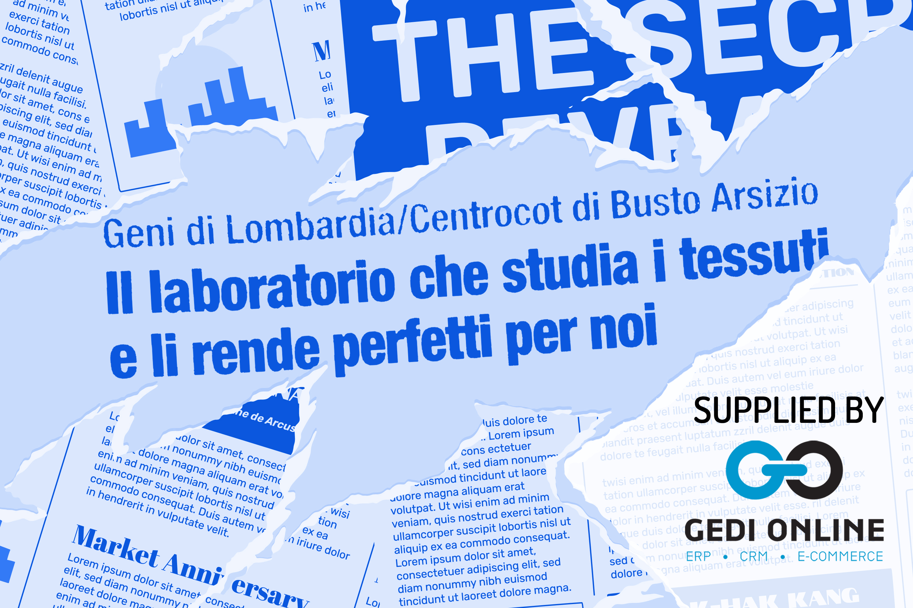 GEDI top brand customer: Centrocot, il laboratorio paragonato alla NASA